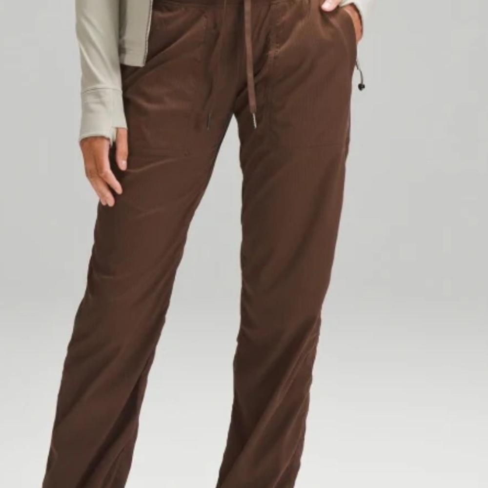 Lululemon mid rise dance studio pants Java NWT - image 1